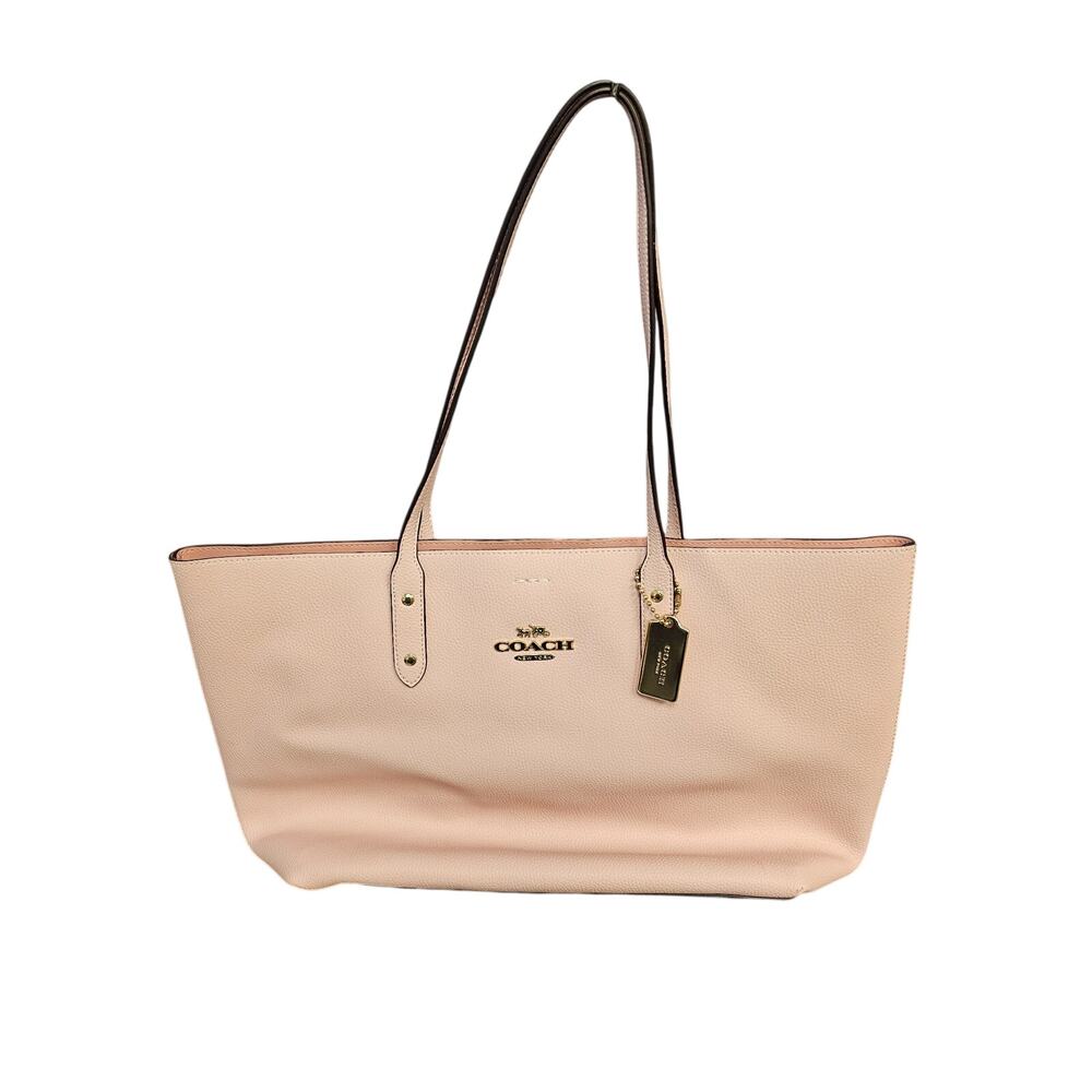 Brand New Coach Pebbled Leather Tote Bag